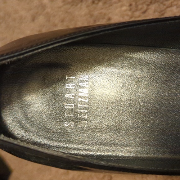 Stuart Weitzman Black Heels Classic Patent Pumps - Picture 2 of 6